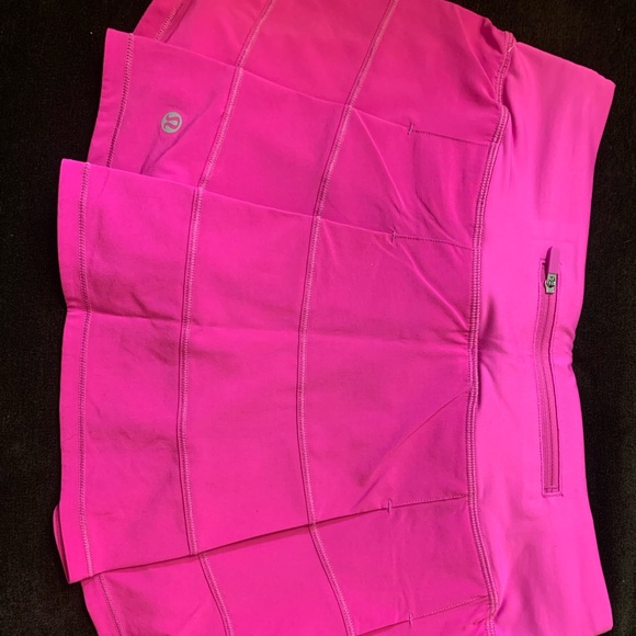 NWT Lululemon Pace Rival Skirt in Pow Pink (4) - Picture 3 of 12